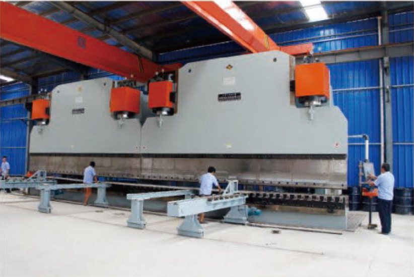 Press brakes forming custom poles